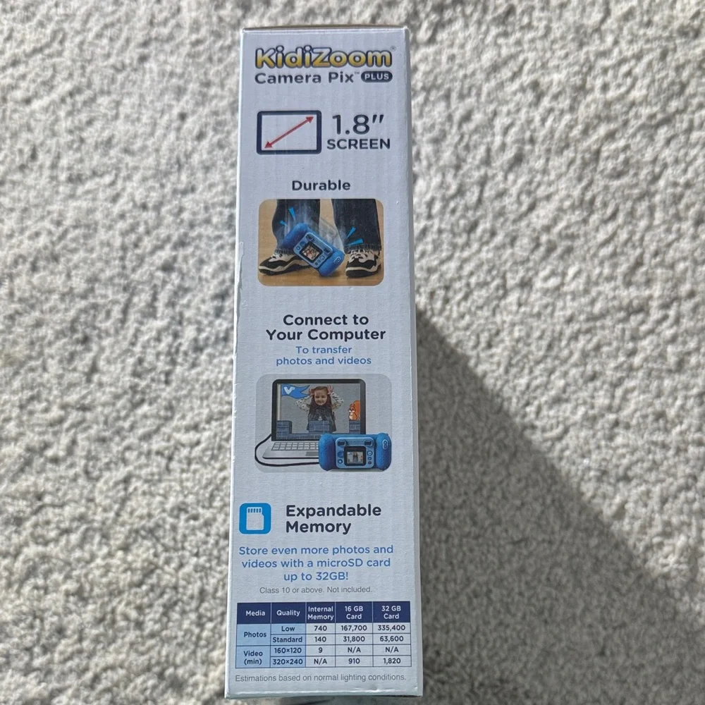 VTech KidiZoom Camera Pix Plus - Vibrant Blue